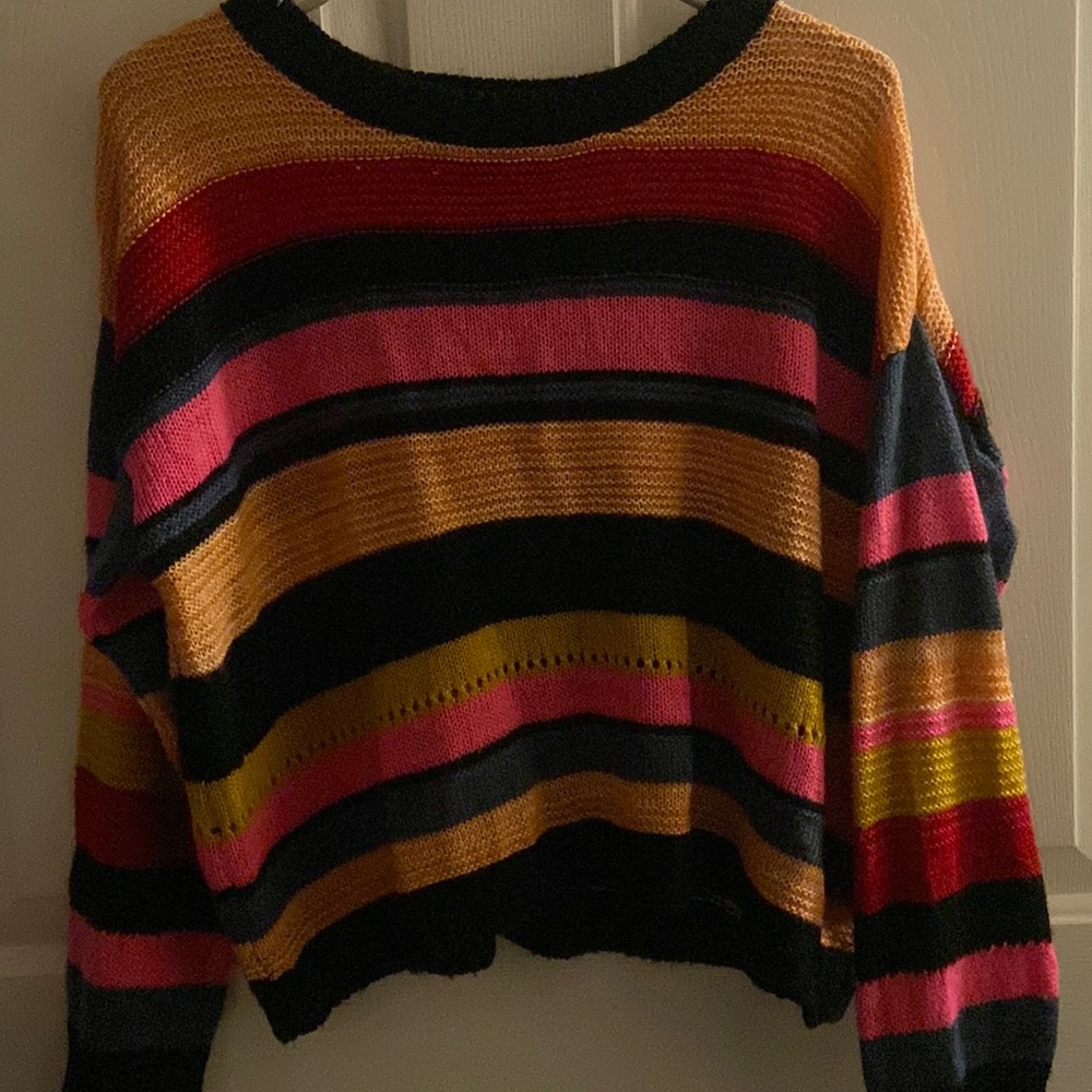 Jolt colored sweater, size small